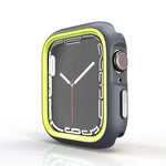Two-Color Half Wrap PC Protective Case, For Apple Watch 44mm / 45mm, For Apple Watch Ultra 49mm