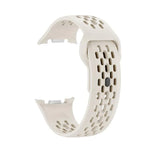 Hole Style Black Reverse Buckle Silicone Watch Band, For Samsung Galaxy Watch8 / Watch8 Classic
