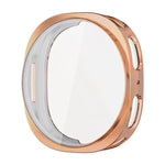 ENKAY Hat-Prince Full Coverage Electroplated Soft TPU Case with Screen Protection, For Samsung Galaxy Watch8 44mm, For Samsung Galaxy Watch8 40mm