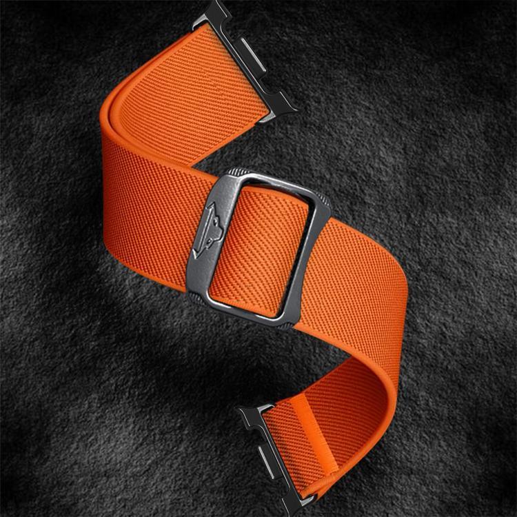 Bull Bead Buckle Elastic Nylon Watch Band, For Samsung Galaxy Watch8 / Watch8 Classic