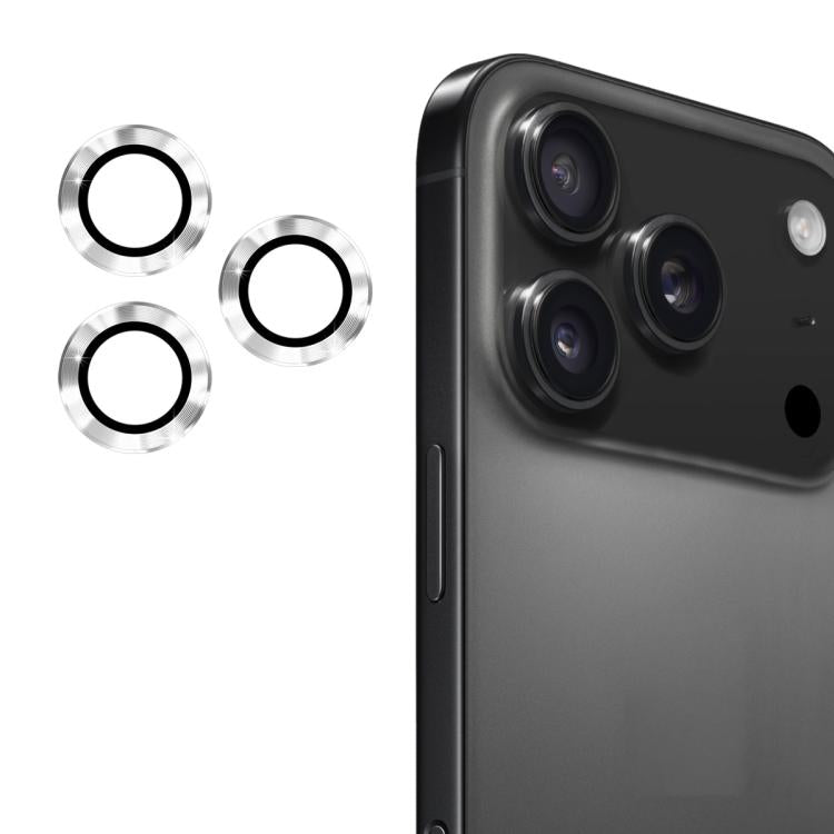 ENKAY 9H Rear Lens Aluminium Alloy Tempered Glass Film, For iPhone 17 Pro / 17 Pro Max, For iPhone 17, For iPhone Air