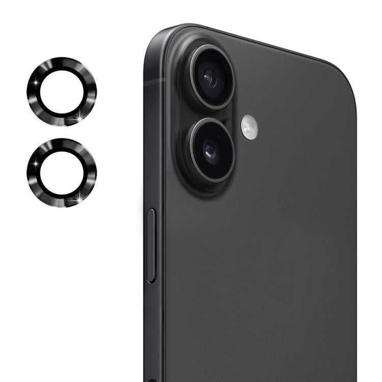 ENKAY 9H Rear Lens Aluminium Alloy Tempered Glass Film, For iPhone 17 Pro / 17 Pro Max, For iPhone 17, For iPhone Air