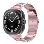 Three Beads Stainless Steel Watch Band, For Samsung Galaxy Watch Ultra 47mm / Ultra 2025