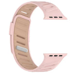Oblique Buckle Breathable Two-Color Silicone Watch Band, For Apple Watch 46mm / 49mm / 45mm / 44mm