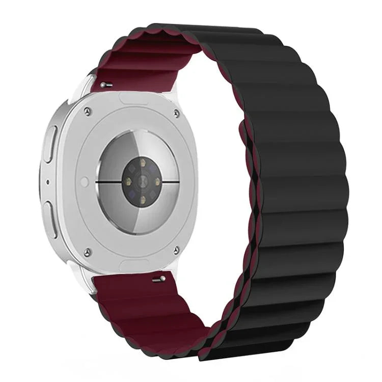 Magnetic Silicone Watch Band, For Samsung Galaxy Watch8 / Watch8 Classic