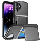 Kalebol Flip Card Wallet Holder Shockproof Phone Case, For iPhone 17 Pro Max, For iPhone 17 Pro, For iPhone 17, For iPhone Air, For iPhone 16 Pro Max, For iPhone 16 Pro, For iPhone 16 Plus, For iPhone 16