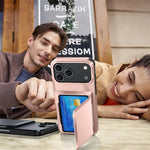 Kalebol Flip Card Wallet Holder Shockproof Phone Case, For iPhone 17 Pro Max, For iPhone 17 Pro, For iPhone 17, For iPhone Air, For iPhone 16 Pro Max, For iPhone 16 Pro, For iPhone 16 Plus, For iPhone 16