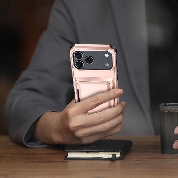 Kalebol Flip Card Wallet Holder Shockproof Phone Case, For iPhone 17 Pro Max, For iPhone 17 Pro, For iPhone 17, For iPhone Air, For iPhone 16 Pro Max, For iPhone 16 Pro, For iPhone 16 Plus, For iPhone 16