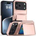 Kalebol Flip Card Wallet Holder Shockproof Phone Case, For iPhone 17 Pro Max, For iPhone 17 Pro, For iPhone 17, For iPhone Air, For iPhone 16 Pro Max, For iPhone 16 Pro, For iPhone 16 Plus, For iPhone 16