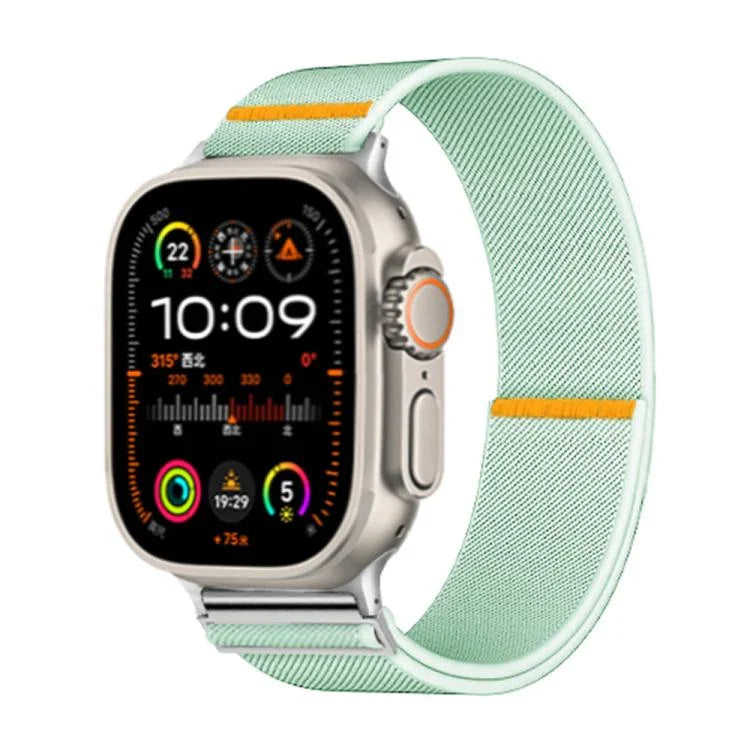 Adjustable Single Loop Elastic Nylon Watch Band, For Apple Watch 46mm / 49mm / 45mm / 44mm, For Apple Watch 42mm / 41mm / 40mm / 38mm
