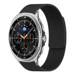 Lychee Texture Soft Magnetic Silicone Watch Band, For Samsung Galaxy Watch Ultra 47mm / Ultra 2025, For Samsung Galaxy Watch8 / 8 Classic