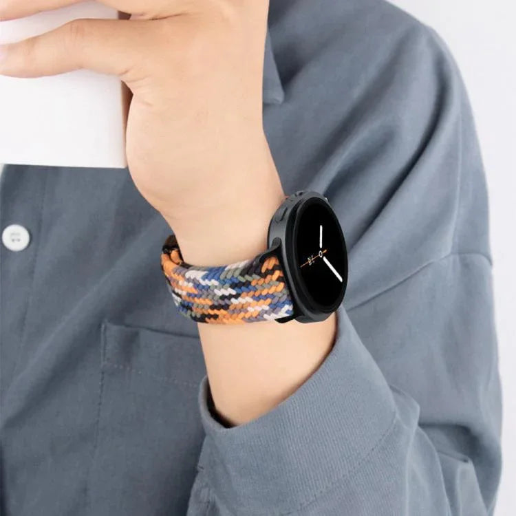 Loop Magnetic Buckle Braided Nylon Watch Band, For Samsung Galaxy Watch8 / Watch8 Classic