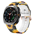 Printed Silicone Watch Band, For Samsung Galaxy Watch Ultra 47mm / Ultra 2025