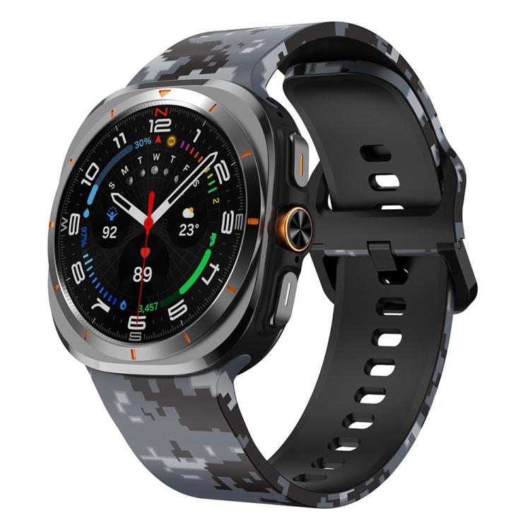 Printed Silicone Watch Band, For Samsung Galaxy Watch Ultra 47mm / Ultra 2025