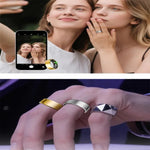 R100 SIZE 11 Smart Ring, Support Heart Rate / Blood Oxygen / Sleep Monitoring / Remote Photography