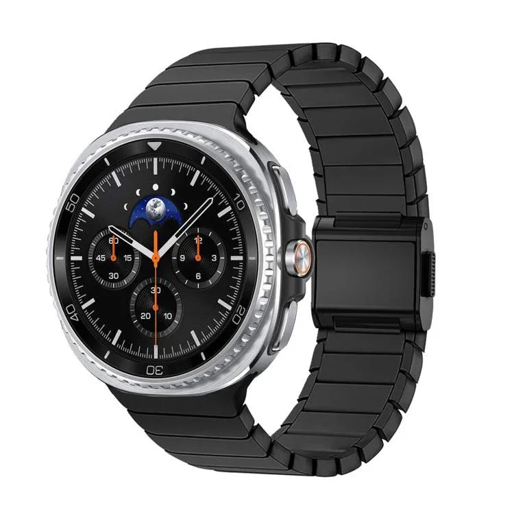 Bamboo Norman Buckle Stainless Steel Watch Band, For Samsung Galaxy Watch8 / Watch8 Classic