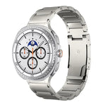 Integrated Three Beads Tortoise Buckle Metal Watch Band, For Samsung Galaxy Watch8 / Watch8 Classic