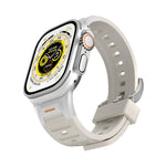 Pioneer Metal Joint Colorful Silicone Watch Band, For Apple Watch 46mm / 49mm / 45mm / 44mm, For Apple Watch 42mm / 41mm / 40mm / 38mm