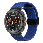 Fold Magnetic Buckle Braided Watch Band, For Samsung Galaxy Watch8 / Watch8 Classic