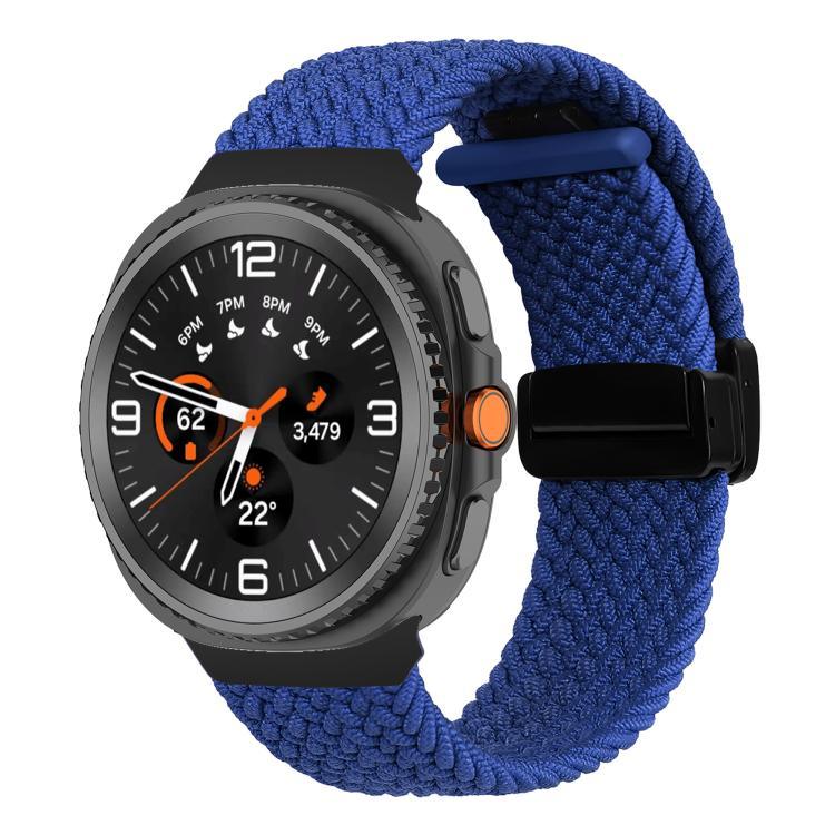 Fold Magnetic Buckle Braided Watch Band, For Samsung Galaxy Watch8 / Watch8 Classic
