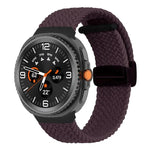 Fold Magnetic Buckle Braided Watch Band, For Samsung Galaxy Watch8 / Watch8 Classic