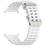 Silicone Watch Cover Marine Dual Buckle Silicone Watch Band, For Samsung Galaxy Watch 47mm / Ultra 2025