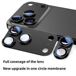 Kalebol Armor Full-Coverage Metal Lens Ring Protector Film, For iPhone 17