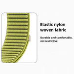 Woven Nylon Hook And Loop Fastener Metal Interface Watch Band, For Samsung Galaxy Watch Ultra 47mm / Ultra 2025