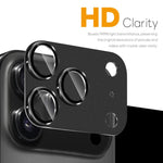 NORTHJO Matte Camera Lens Metal Protector Tempered Glass Rear Lens Film, For iPhone 17 Pro Max, For iPhone 17 Pro