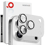 NORTHJO Matte Camera Lens Metal Protector Tempered Glass Rear Lens Film, For iPhone 17 Pro Max, For iPhone 17 Pro