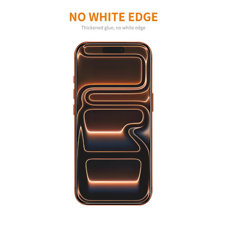 2pcs ENKAY Thickened Glue No White Edge 9H Big Arc Edge High Aluminum-silicon Tempered Glass Film, For iPhone 18 Pro, For iPhone 18 Pro Max, For iPhone 17 Pro Max, For iPhone 17 Pro, For iPhone 17, For iPhone Air