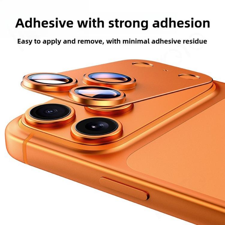 Kalebol Armor Full-Coverage Metal Lens Ring Protector Film, For iPhone 17 Pro Max, For iPhone 17 Pro