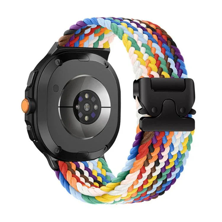 Parachute Buckle Elastic Nylon Braided Watch Band, For Samsung Galaxy Watch8 / Watch8 Classic