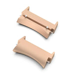 One Pair 20mm Stainless Steel Metal Head Watch Band Connector, For Samsung Galaxy Watch7 40mm / 44mm