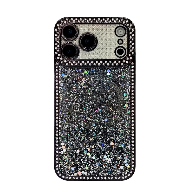 Diamond Sequins Glitter MagSafe Electroplating Phone Case, For iPhone 17 Pro Max, For iPhone 17 Pro, For iPhone 17, For iPhone Air, For iPhone 16 Pro Max, For iPhone 16 Pro, For iPhone 16 Plus, For iPhone 16, For iPhone 15 Pro Max
