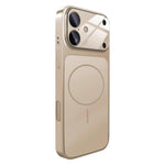 Change to 17 Big Lens Window Frosted MagSafe Phone Case, For iPhone 17 Pro Max, For iPhone 17 Pro, For iPhone 17, For iPhone Air, For iPhone 16 Pro Max, For iPhone 16 Pro, For iPhone 16 Plus, For iPhone 16