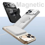 Change to 17 Big Lens Window Frosted MagSafe Phone Case, For iPhone 17 Pro Max, For iPhone 17 Pro, For iPhone 17, For iPhone Air, For iPhone 16 Pro Max, For iPhone 16 Pro, For iPhone 16 Plus, For iPhone 16