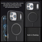 Kalebol Carbon Fiber MagSafe Phone Case, For iPhone 17 Pro Max, For iPhone 17 Pro, For iPhone 17, For iPhone Air, For iPhone 16 Pro Max, For iPhone 16 Pro, For iPhone 16 Plus, For iPhone 16