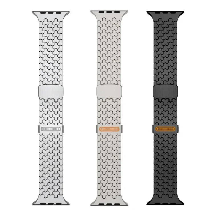 Y-shaped Double Magnetic Stainless Steel Watch Band, For Apple Watch 42 / 44 / 45 / 46 / 49mm, For Apple Watch 38 / 40 / 41 / S11 42mm
