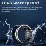 SR16 SIZE 8 Smart Ring, Support Heart Rate / Blood Oxygen / Sleep Monitoring / Multiple Sports Modes