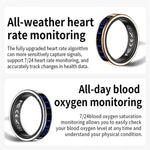 SR16 SIZE 9 Smart Ring, Support Heart Rate / Blood Oxygen / Sleep Monitoring / Multiple Sports Modes
