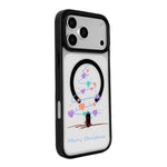 Christmas Series Strong Magnetic Painted Black Edge Phone Case, For iPhone 17 Pro Max, For iPhone 17 Pro, For iPhone 17
