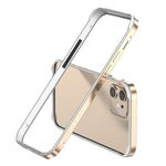 Metal Hybrid Silicone Four-Corner Shockproof Cooling Phone Frame Case, For iPhone 14 Plus, For iPhone 14, For iPhone 14 Pro, For iPhone 14 Pro Max