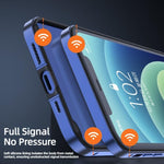 Metal Hybrid Silicone Four-Corner Shockproof Cooling Phone Frame Case, For iPhone 15 Pro Max, For iPhone 15 Pro, For iPhone 15 Plus, For iPhone 15