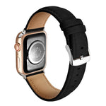Double-Sided Suede Genuine Leather Watch Band, For Apple Watch 46mm / 49mm / 45mm / 44mm, For Apple Watch 42mm / 41mm / 40mm / 38mm