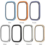 Titanium Metal Frame Tempered Glass Watch Film, For Apple Watch Ultra 49mm