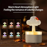 Ultrasonic Humidifier Rainbow Aromatherapy Diffuser, Rainbow