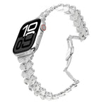 Dragon Spine Butterfly Clasp Zinc Alloy Watch Band, For Apple Watch 46mm / 49mm / 45mm / 44mm, For Apple Watch 42mm / 41mm / 40mm / 38mm