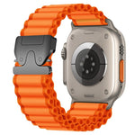 Parachute Buckle Off Road Wide Ribbed Nylon Watch Band, For Apple Watch 46mm / 49mm / 45mm / 44mm, For Apple Watch 42mm / 41mm / 40mm / 38mm