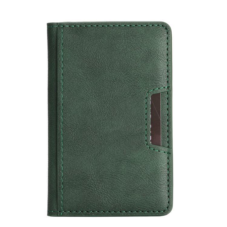 Two-Fold Magnetic Vegan Leather Card Bag